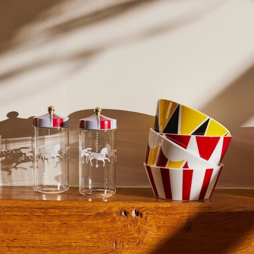 Circus Alessi spice jars set | Arredare Moderno