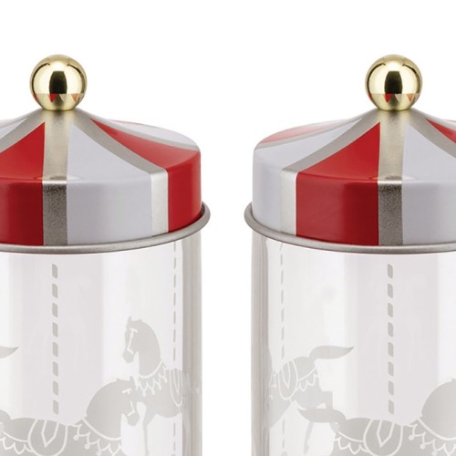 Circus Alessi spice jars set | Arredare Moderno