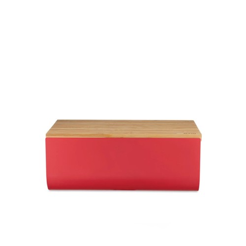 Mattina Alessi bread box with board | Arredare Moderno