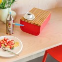 Mattina Alessi bread box with board | Arredare Moderno