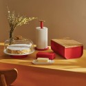 Mattina Alessi bread box with board | Arredare Moderno