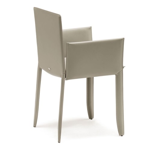 Piuma Edition Cattelan Italia Chair with armrests