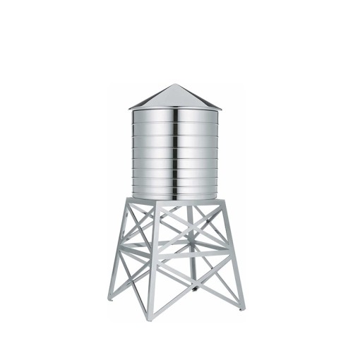 Water Tower Alessi steel container | Arredare Moderno