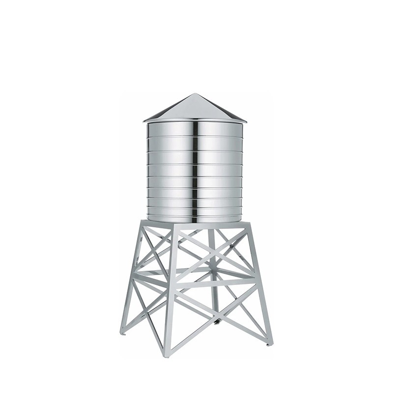 Water Tower Alessi steel container | Arredare Moderno