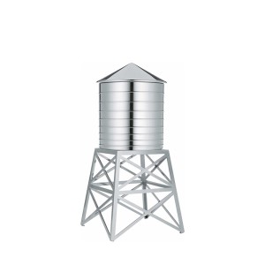 Water Tower Alessi steel container | Arredare Moderno