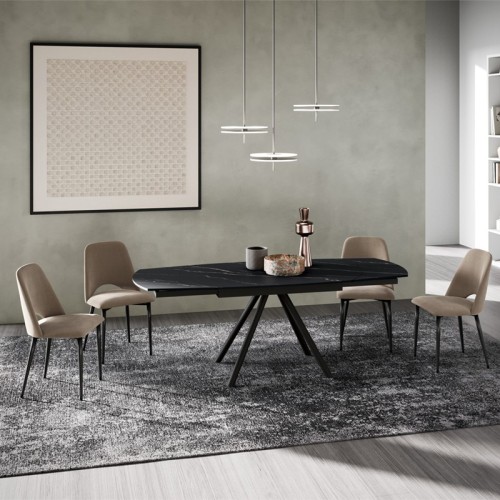 Logan Ingenia Casa Bontempi Extendable Barrel Table