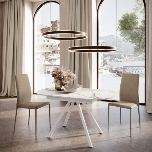 Logan Ingenia Casa Bontempi Extendable Barrel Table