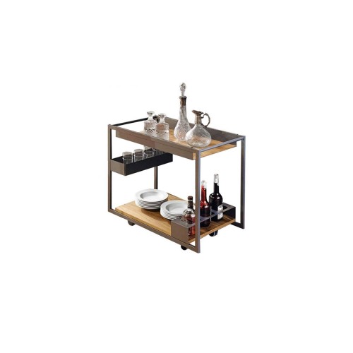 Mojito Wood Cattelan Italia Trolley bar