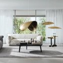 Brass Gervasoni suspension lamp