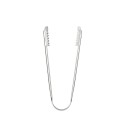 5055 Alessi Ice Tongs in polished stainless steel
