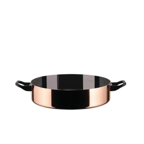 La cintura di Orione Alessi Low casserole with two handles