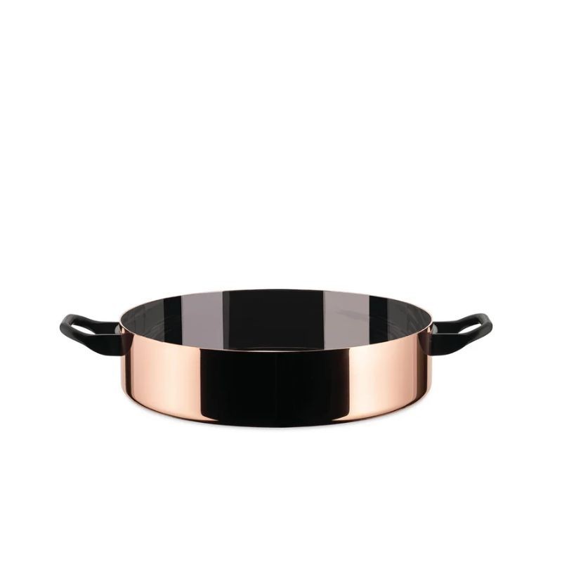 La cintura di Orione Alessi Low casserole with two handles