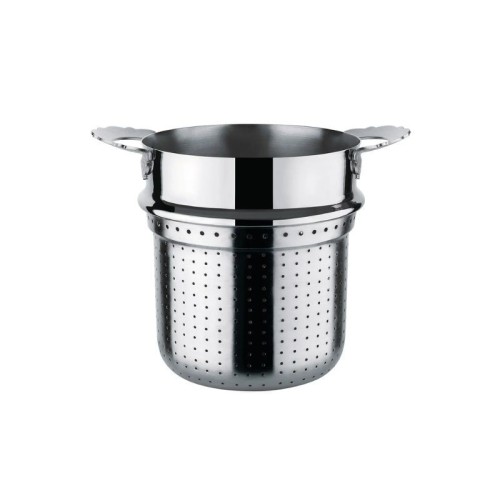 Dressed Alessi Pierced basket for pasta-set