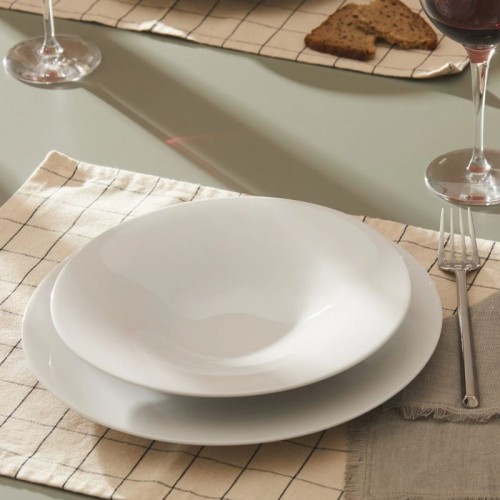 KU Alessi 4-piece dinner plate set
