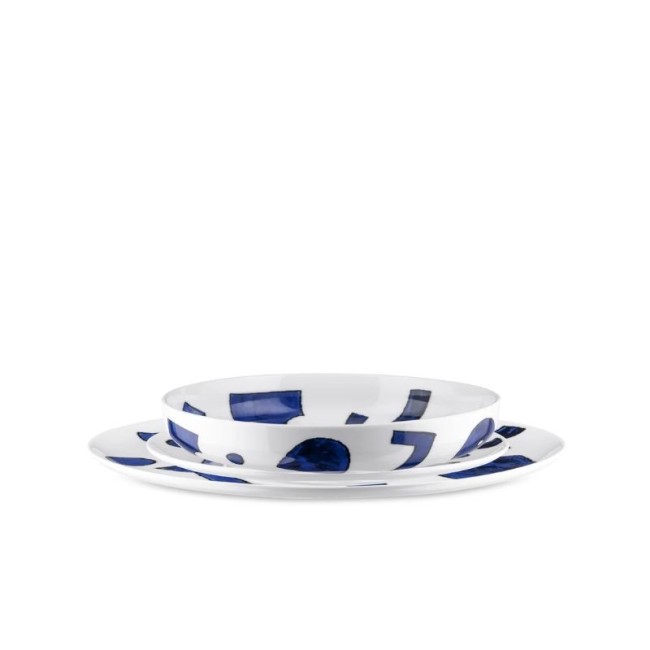 Itsumo-Yunoki ware Alessi plate set 12 pieces