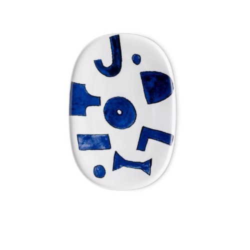 Itsumo-Yunoki ware Alessi Oval serving plate