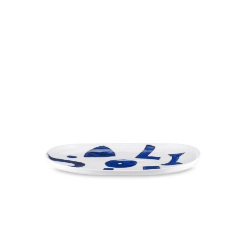 Itsumo-Yunoki ware Alessi Oval serving plate