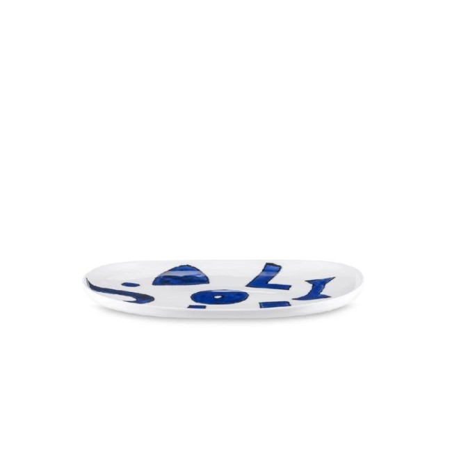 Itsumo-Yunoki ware Alessi Oval serving plate