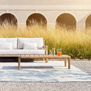 Gianna Iroko Varaschin Coffee Table