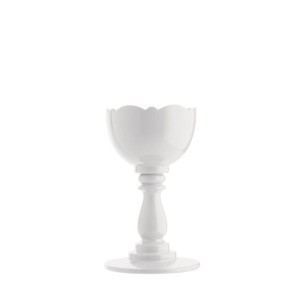 Dressed Alessi egg cup with spoon