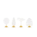 Set of 4 Barkplace Tree Alessi place marker