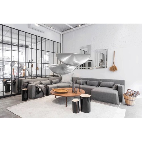 Silver Gervasoni suspension lamp