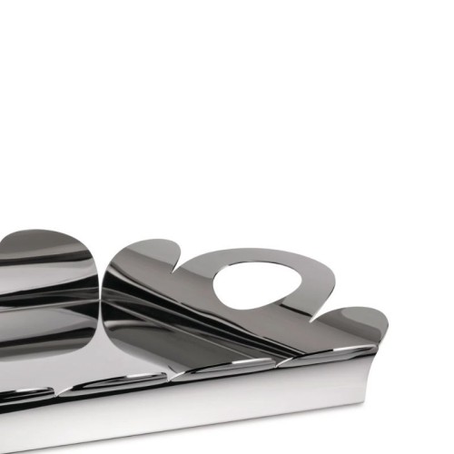 Recinto Alessi Rectangular tray with handles