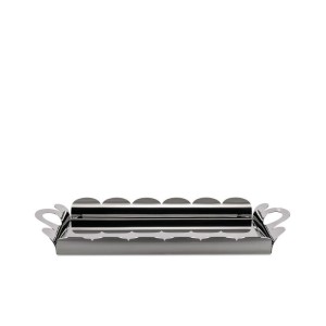 Recinto Alessi Rectangular tray with handles