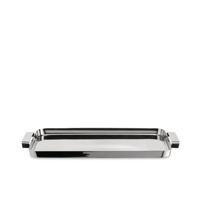 Tau Alessi Rectangular tray with handles