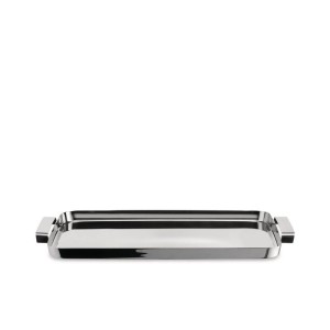 Tau Alessi Rectangular tray with handles