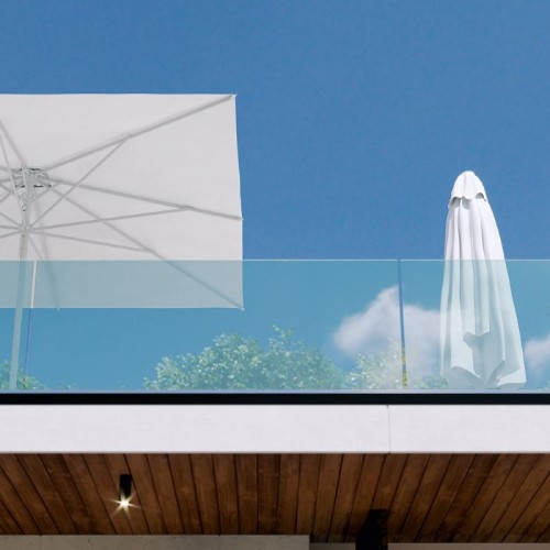 Petrarca Beach umbrella Ombrellificio Veneto aluminum