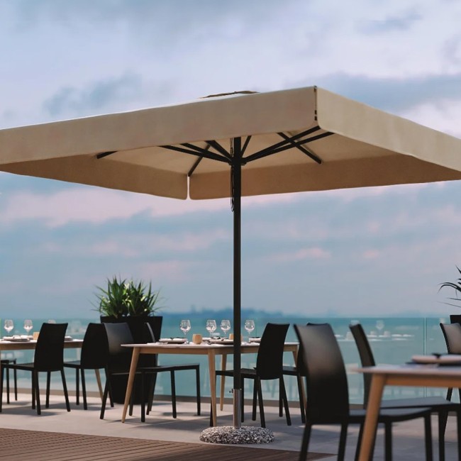 Dolomiti Ombrellificio Veneto Beach umbrella Aluminum