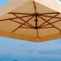 Riviera Aluwood Ombrellificio Veneto Beach umbrella