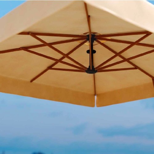Riviera Aluwood Ombrellificio Veneto Beach umbrella