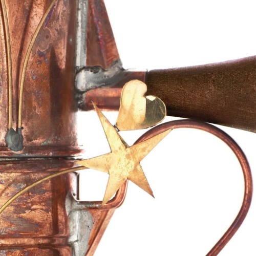 Coffee pot with heart and stars Alessi