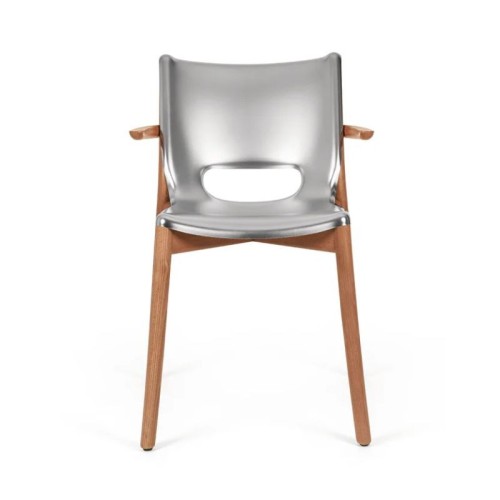 Poêle Collection Alessi monoshell chair with armrests