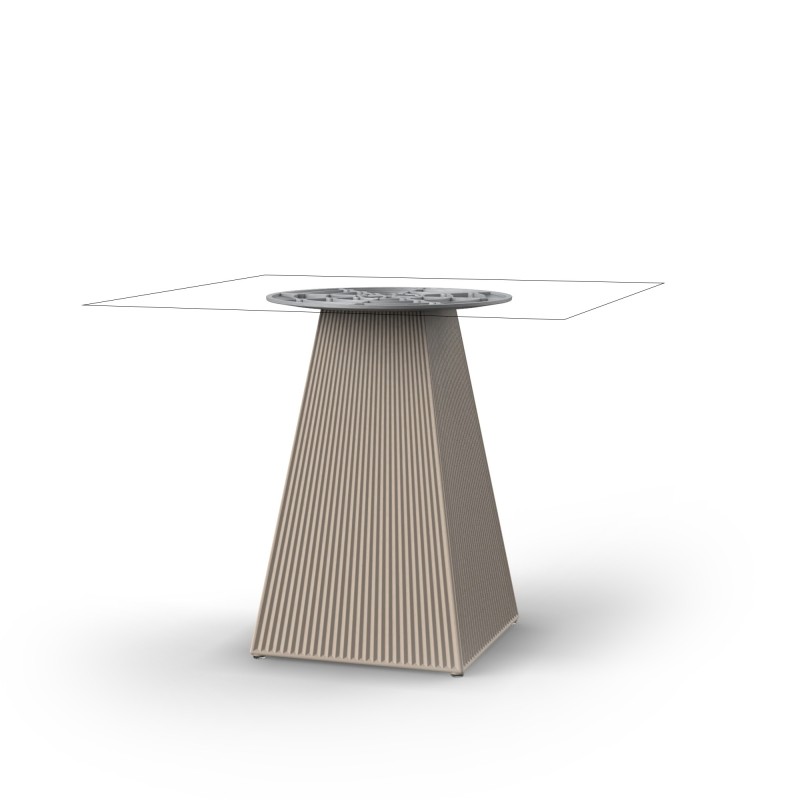 Gatsby Vondom square table 45x45x73cm
