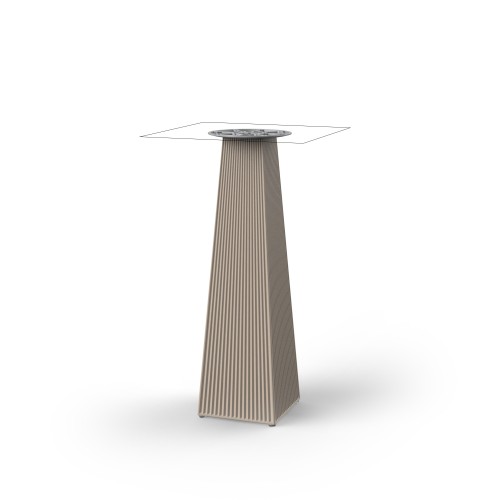 Gatsby Vondom square table 30x30x105cm