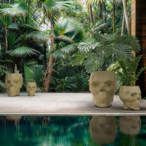 Skull Vondom Outdoor Planter