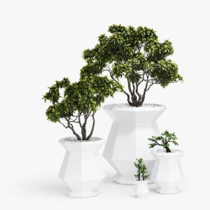 Origami Kashi Vondom illuminated planter