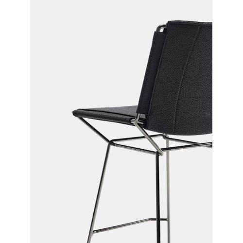 Neil Leather MDF Italia Stool