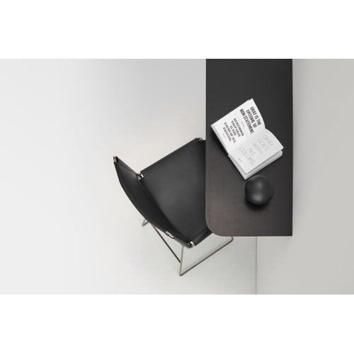 Neil Leather MDF Italia Stool