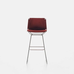 Neil Leather MDF Italia Stool