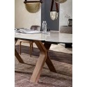 Still Travertino Tonin Casa extendable dining Table