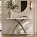 Eliseo Travertino Tonin Casa Console Table