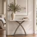 Eliseo Travertino Tonin Casa Console Table