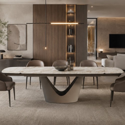 Gala Ext Tonin Casa extendable dining Table