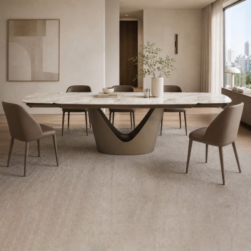 Gala Ext Tonin Casa extendable dining Table
