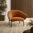 Petra Bontempi armchair – Armchair in Leather or Fabric