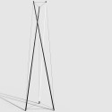 Tenso Martinelli Luce Floor Lamp
